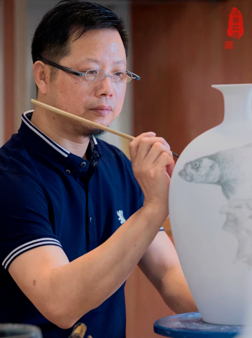 Wang Ming | Inheritor of Craftsmanship | Born in Jingdezhen in 1970