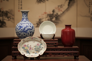 The Four Famous Ceramics of Jingdezhen, China