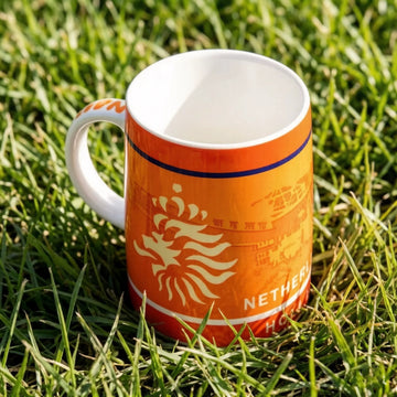 Netherlands Oranje Lion 2026 World Cup Ceramic Mug - Holland Football Team Coffee Cup