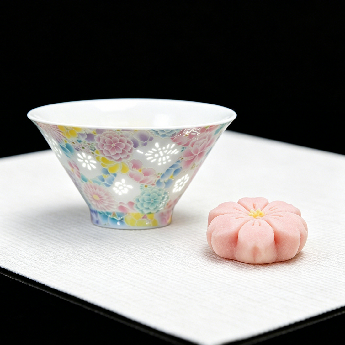 Exquisite Floral Bowl
