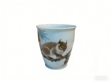 Squirrel Porcelain Gongfu Tea Cup