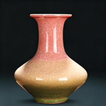 Gradient Glaze Phoenix Tail Vase