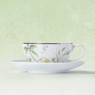 Spring Dawn Floral Coffee Cup & Saucer Set