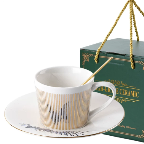 butterfly Dynamic Reflection Coffee Cup