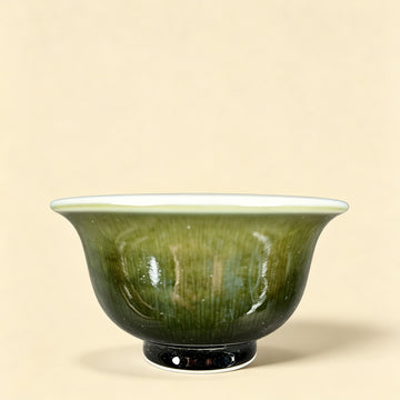 Ru Mo Ink-Like Hand-Pressing Tea Cup
