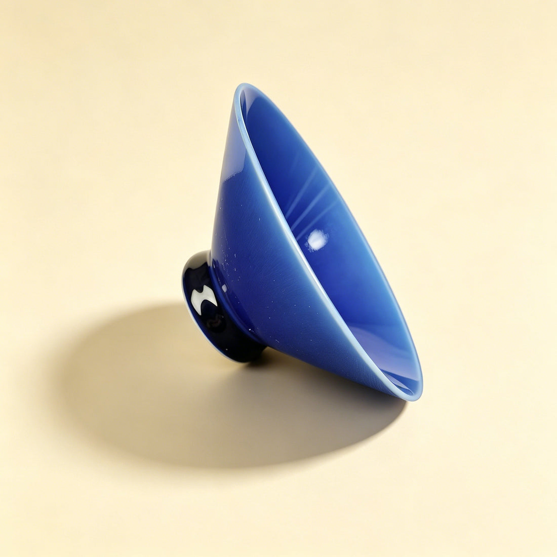 Sapphire Blue Conical Douli Tea Cup